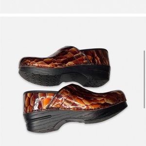 dansko snakeskin